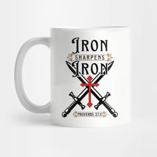 Iron Sharpens Iron, Proverbs 27:17 Mug